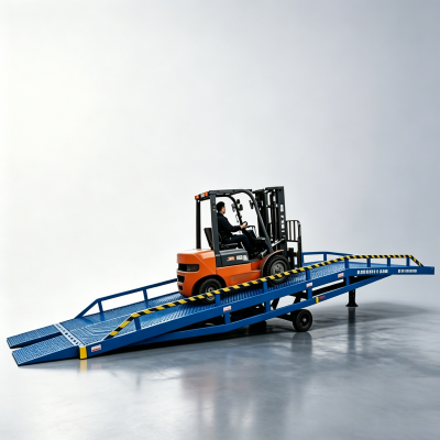 Mobile Hydraulic Yard Dock Ramp