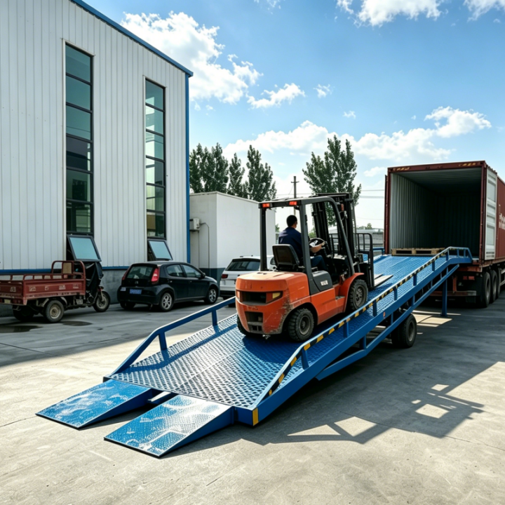 Mobile Hydraulic Yard Dock Ramp