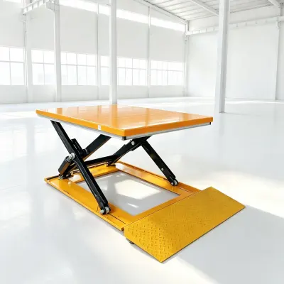 Low Profile Hydraulic Scissor Lift Table
